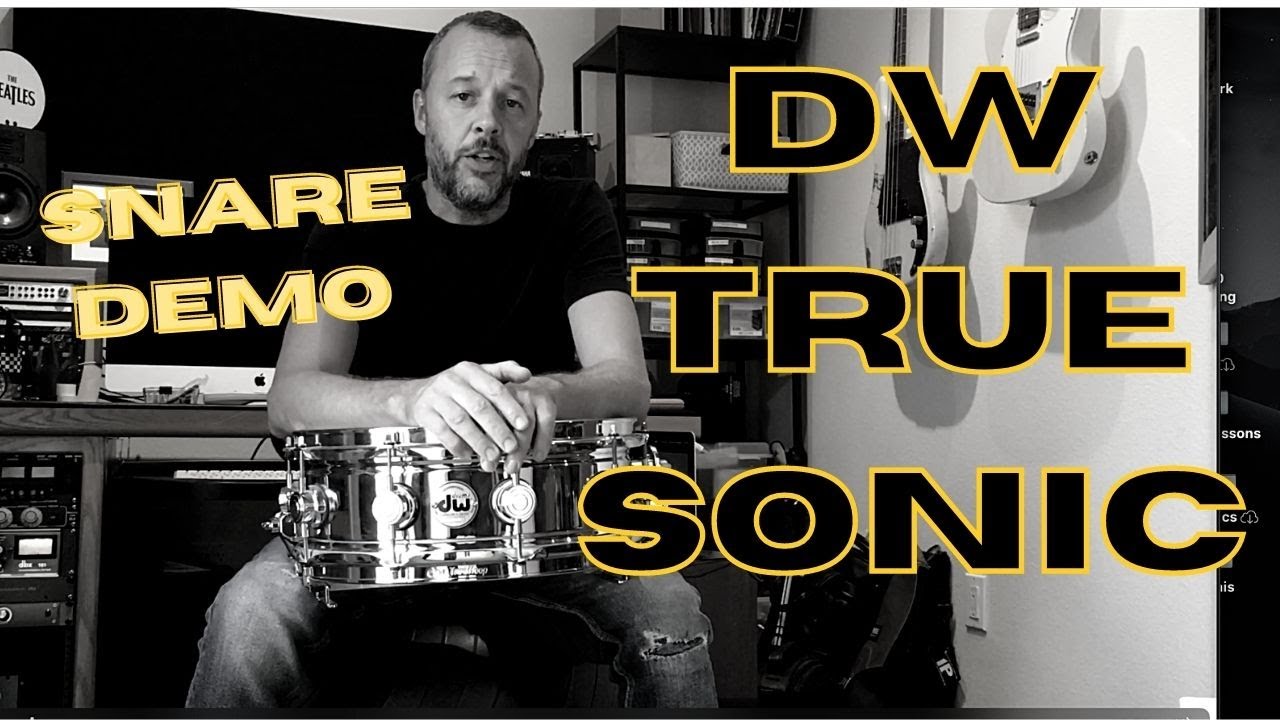 DW TrueSonic Snare Demo