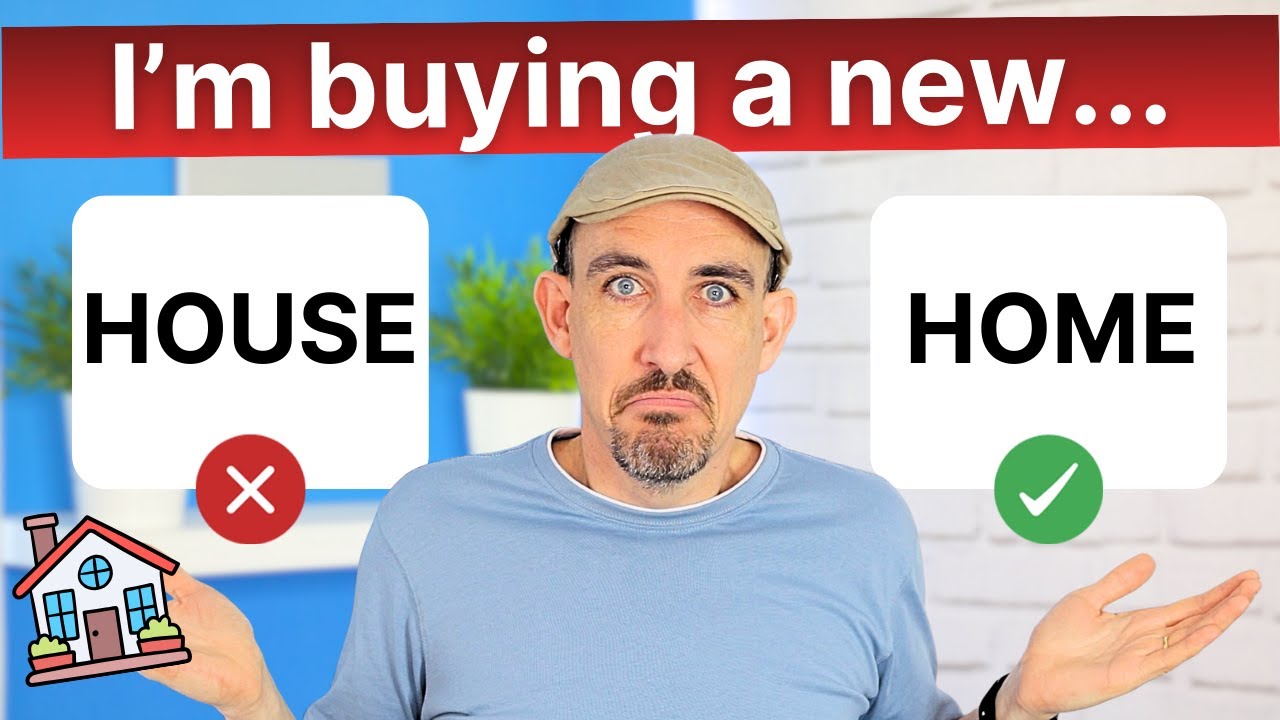 HOUSE or HOME... What's the difference? 🤔 (+ 7 Essential Idioms)