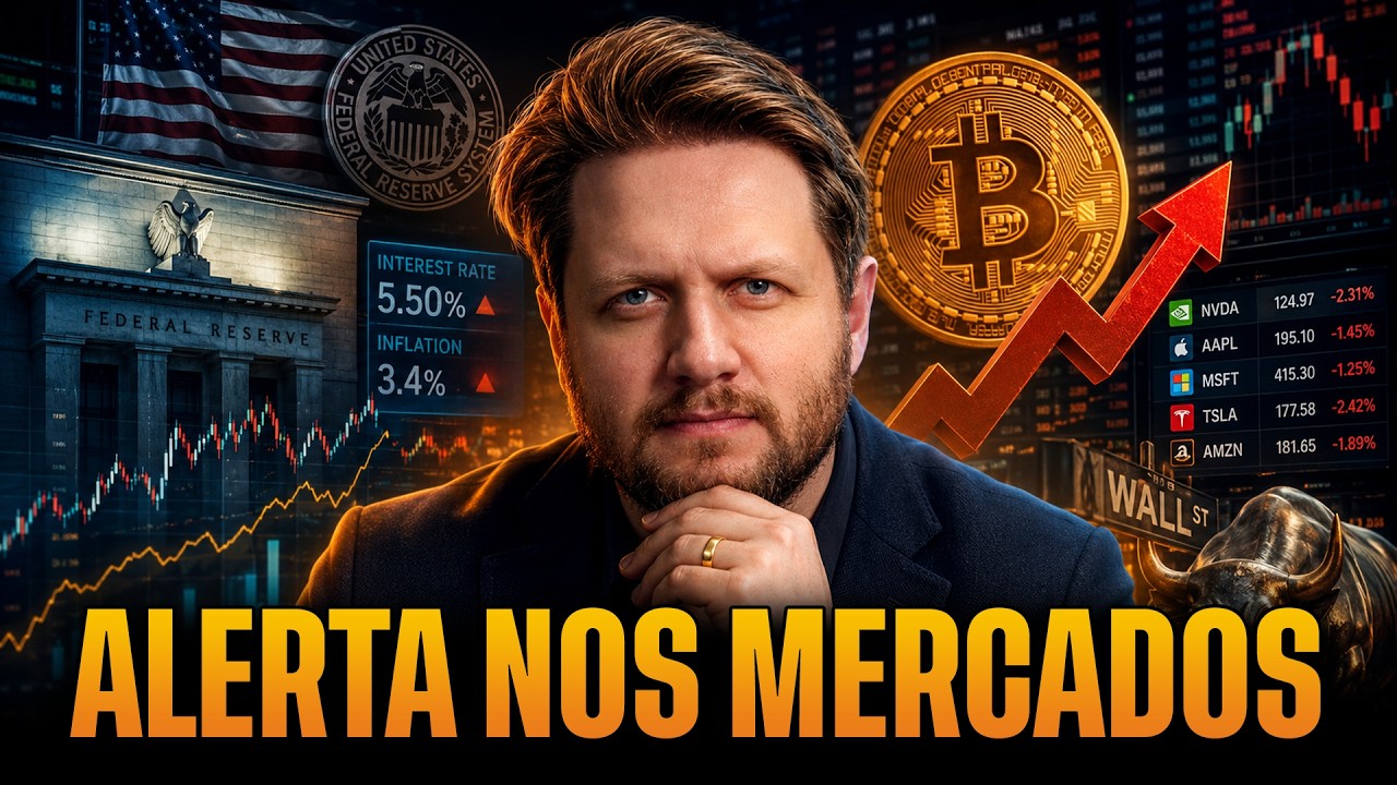 🚨 BITCOIN E A&Ccedil;&Otilde;ES EM AMBIENTE DE JUROS ALTOS: Minha An&aacute;lise do Momento do Mercado Hoje