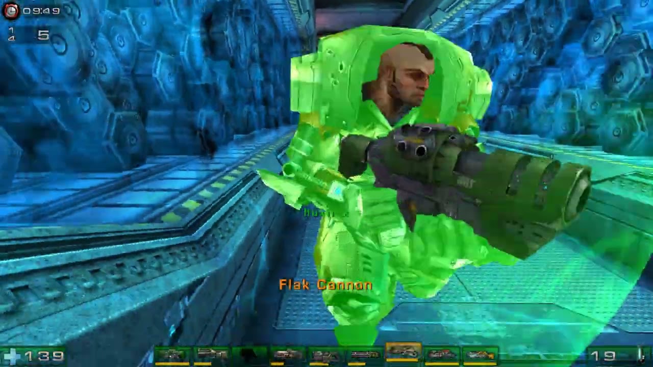 Unreal Tournament 2004 1v1 Erase Stnt vs Huxflux