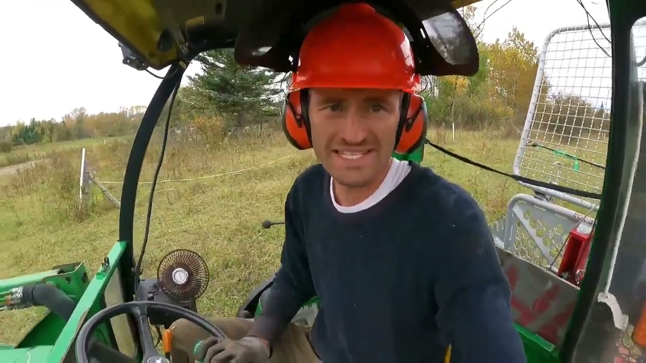 Northern Maine Logging: Cleaning Up and Cutting Aspen with Tajfun Forestry Winch