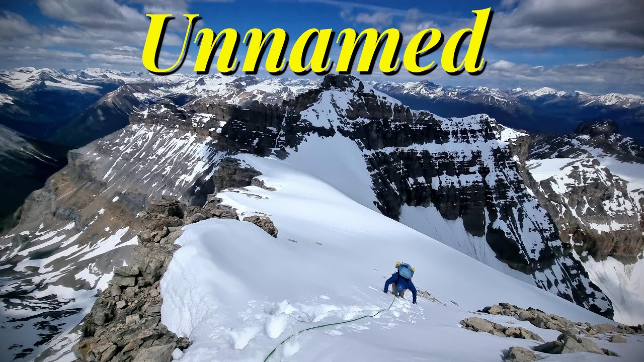 Snowy, Yet Unnamed -- A Classic Lake Louise Alpine Climb