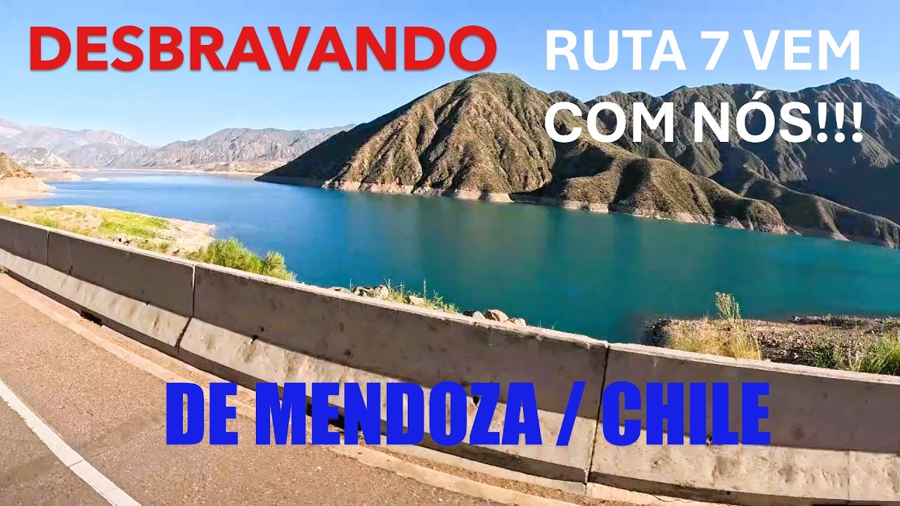 PARTE 06 - 6º DIA VIAGEM 02/01/2026 - MENDOZA/BARILOCHE (2025/2026). RUTA 7 ATÉ O  CHILE