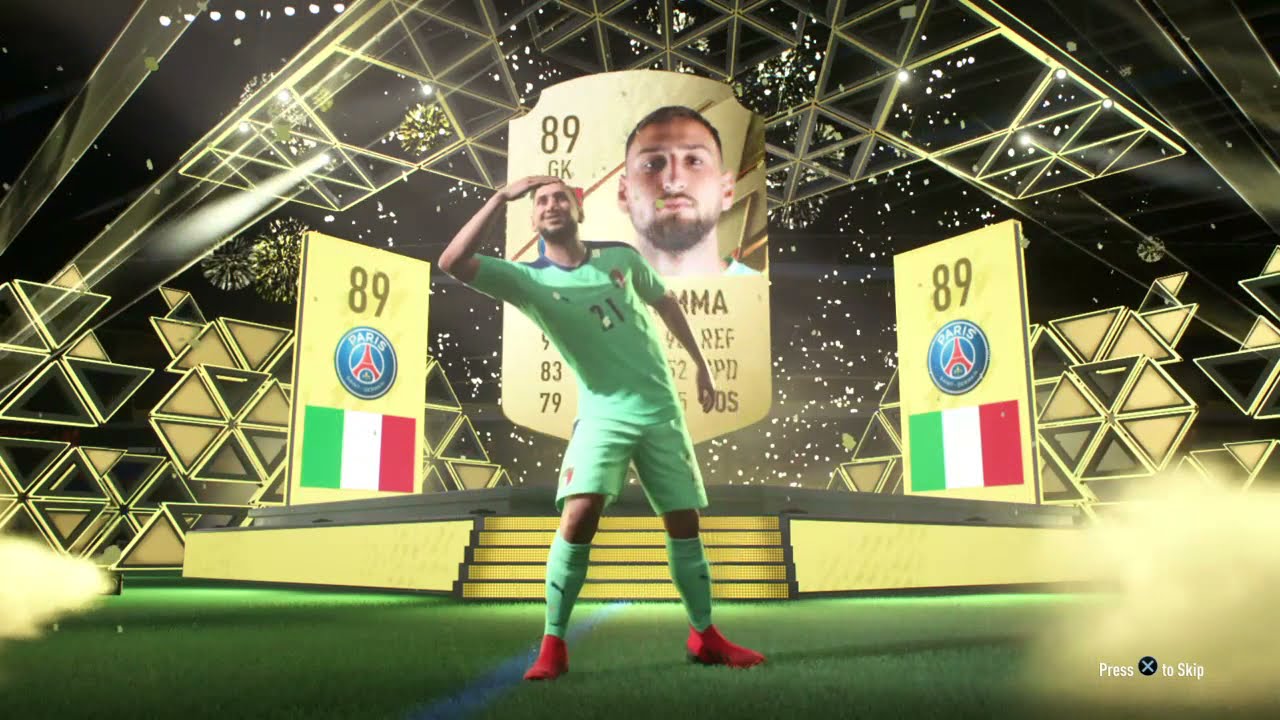 FIFA 22 Walkout in pack