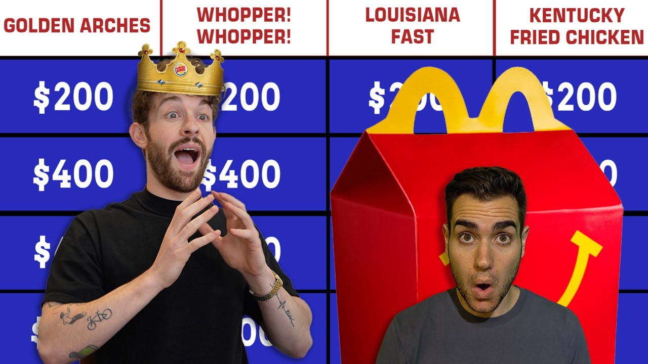 Мы ПОЖАРАЛИ фастфудную тему Jeopardy
