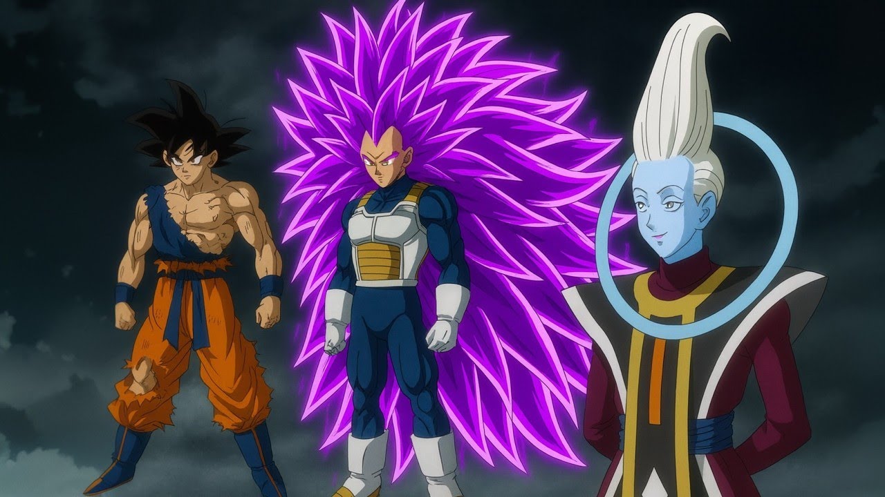 Vegeta vai ao Planeta Hakai para dominar o Ultra Ego Level 3 com Bills - Dragon Ball Super