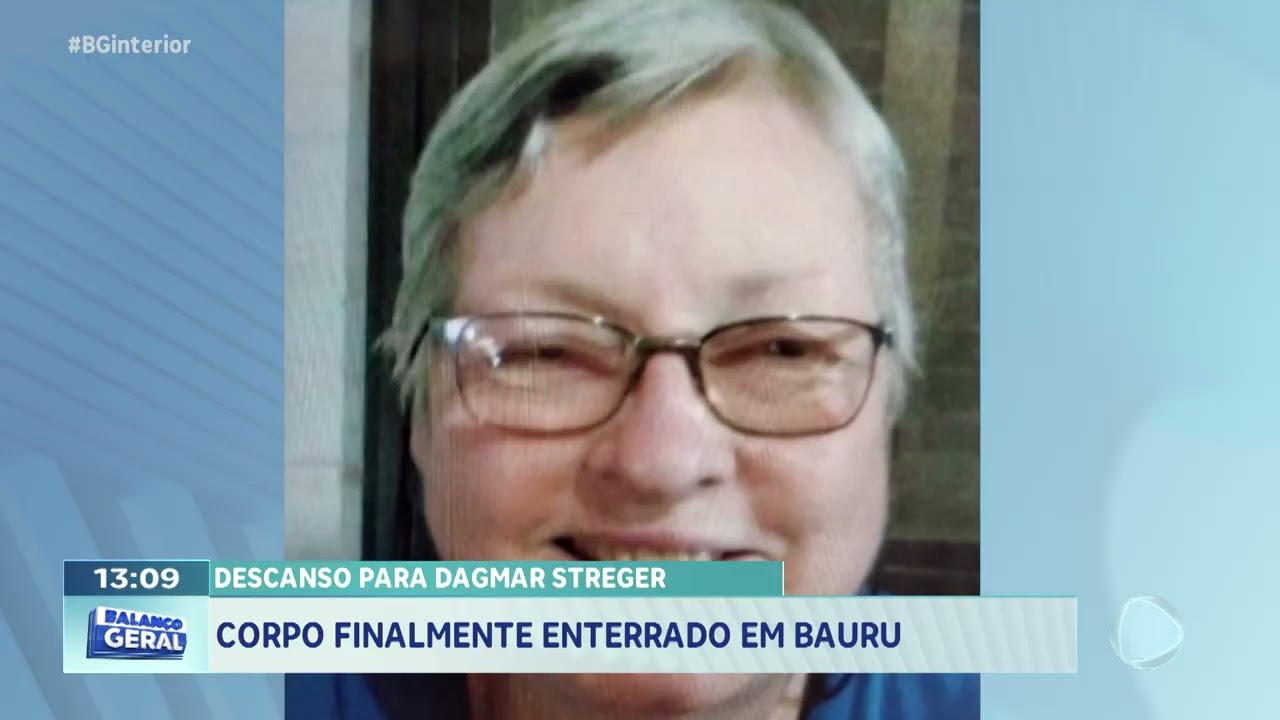 Descanso para Dagmar Streger: Corpo finalmente enterrado em Bauru