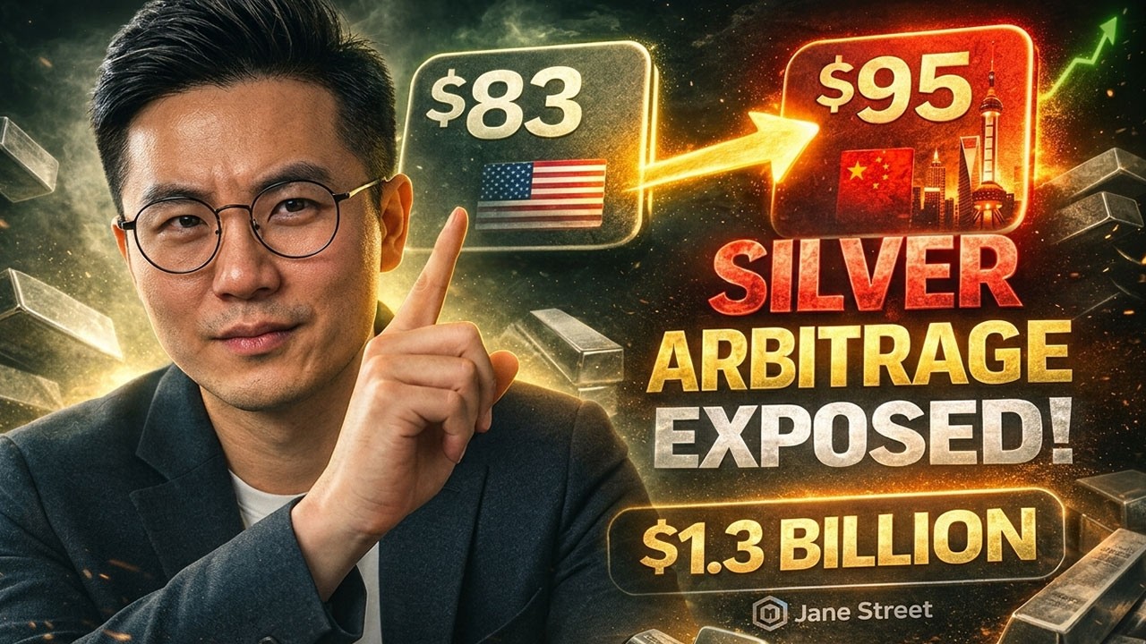 Silver $83 Here, $95 in Shanghai — Then Jane Street Moved $1.3B… Why?