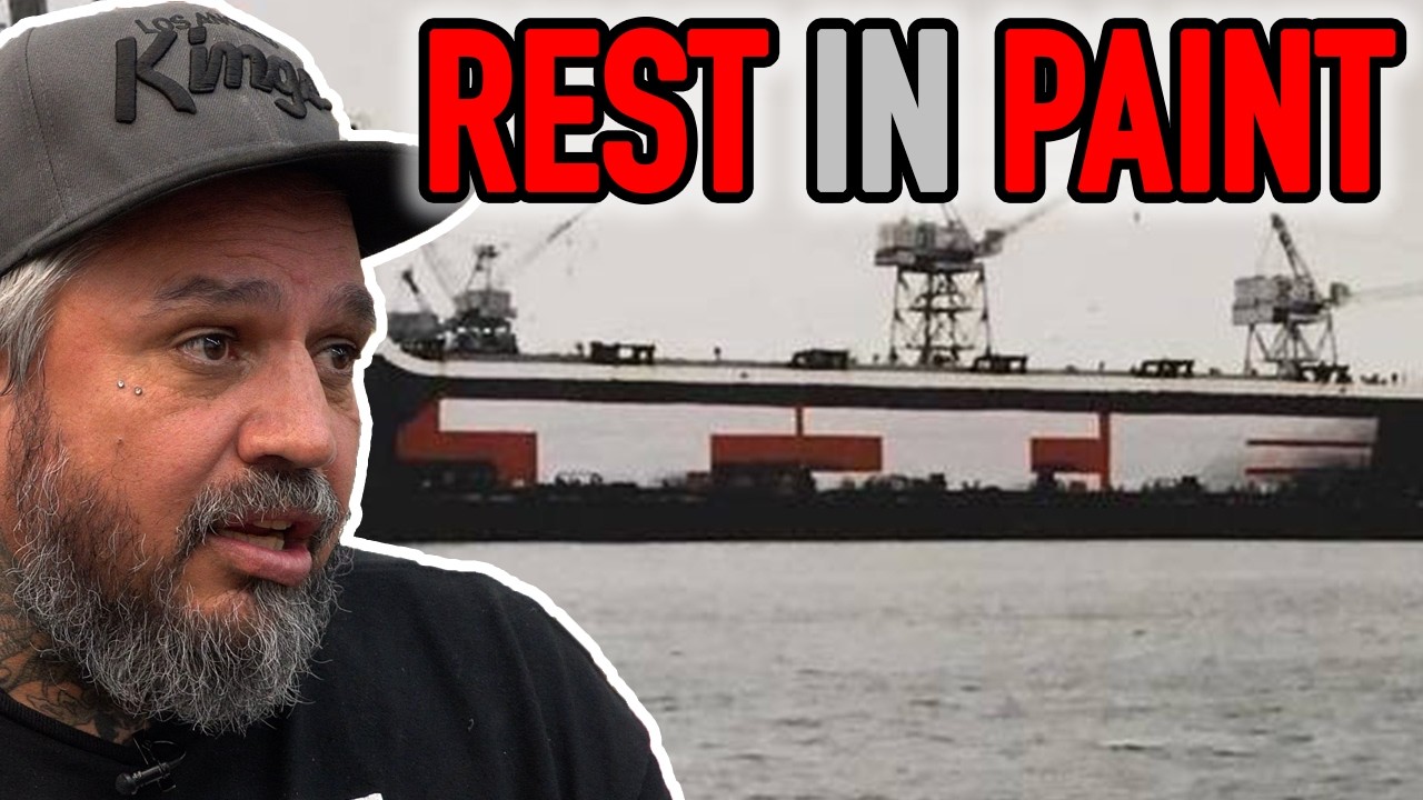 Fate MSK: Painting a 500-Ft Dedication to TIE (RIP) on a Ship w/ MQ