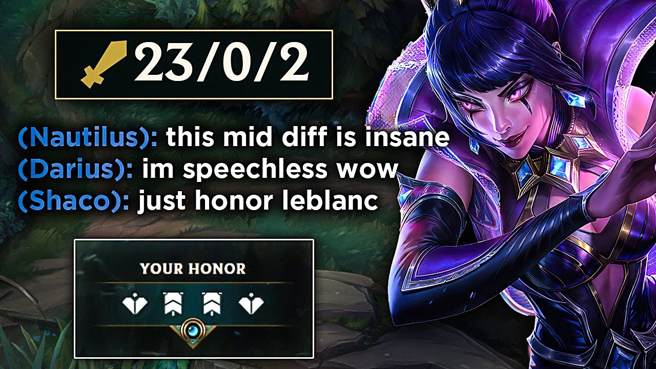 I made Diamond players look like Silver. Leblanc Unleashed