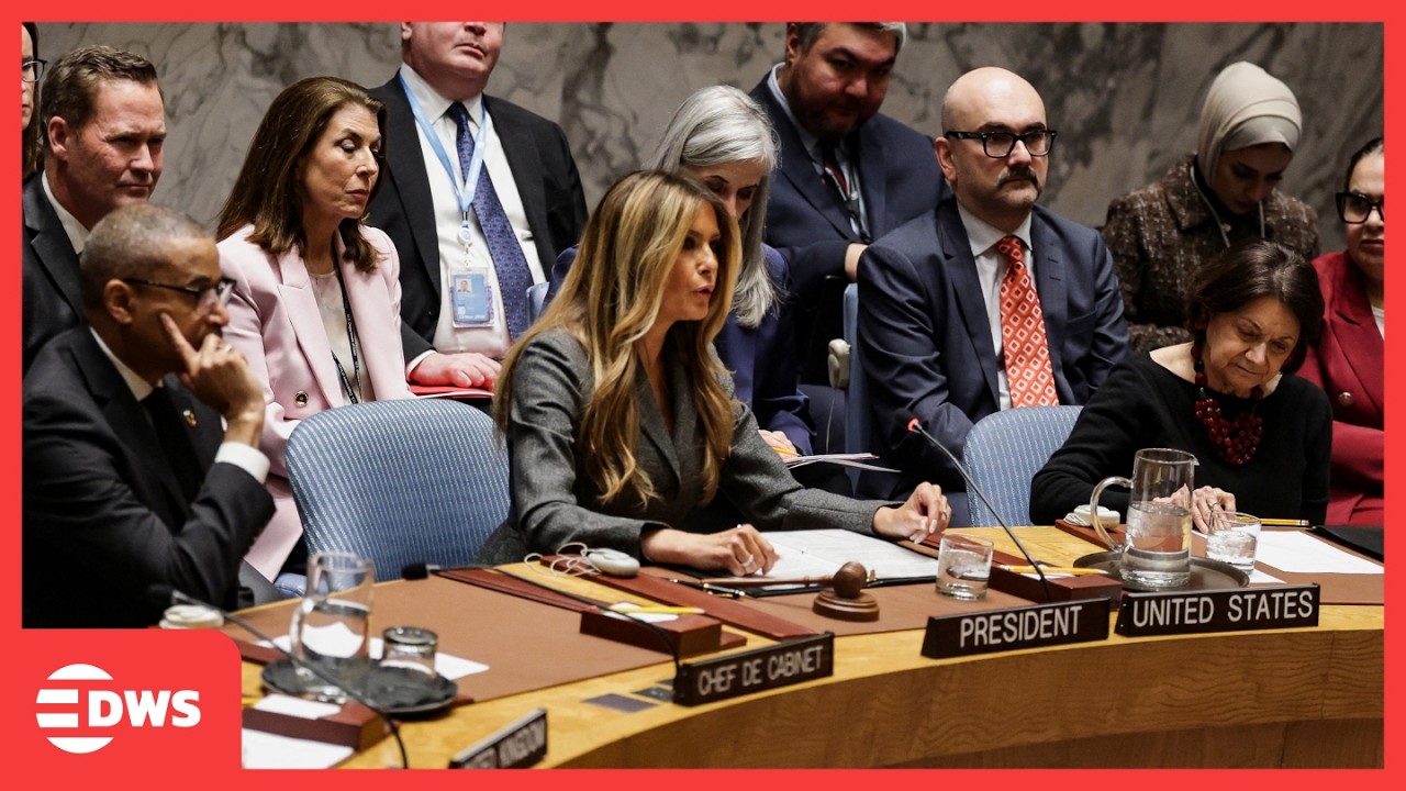 Melania Trump Chairs UN Security Council Meeting in New York as U.S. Assumes Presidency | AC15
