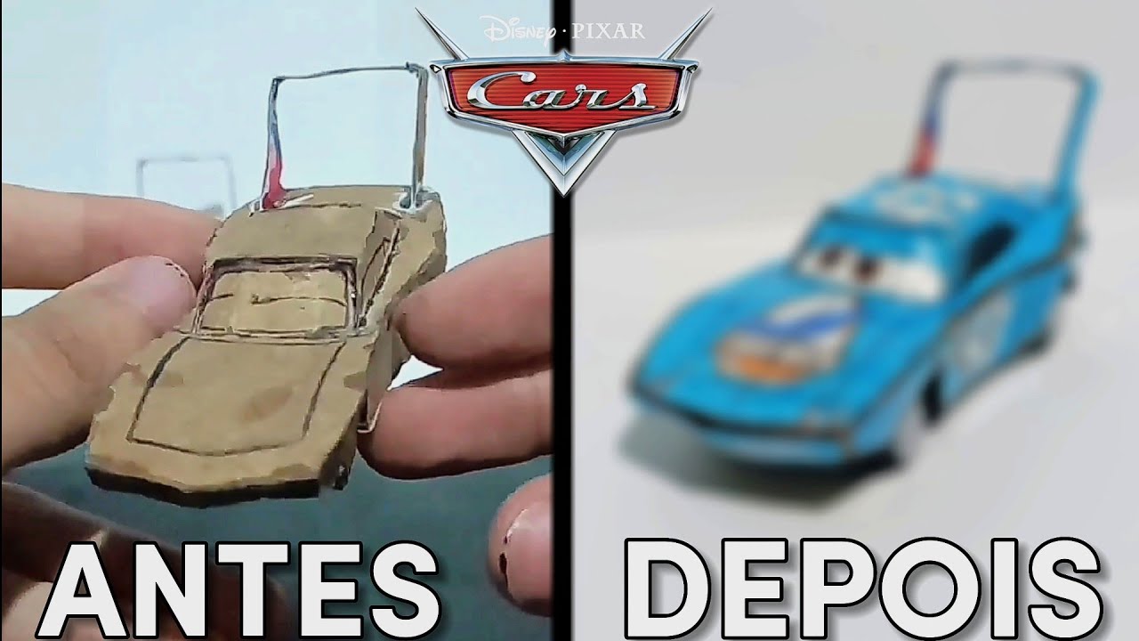 Como CUSTOMIZAR Carrinhos de PAPELÃO!
