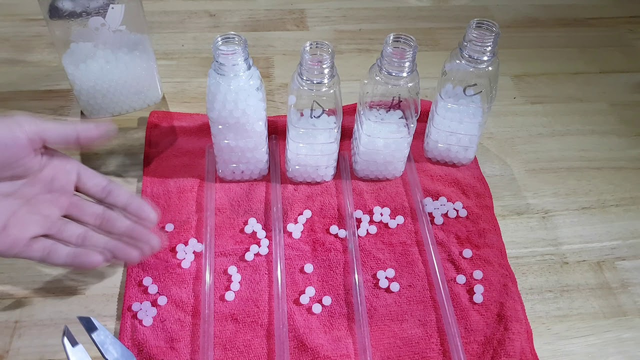 New heavier LDT milkies gel ball testing (part 1)