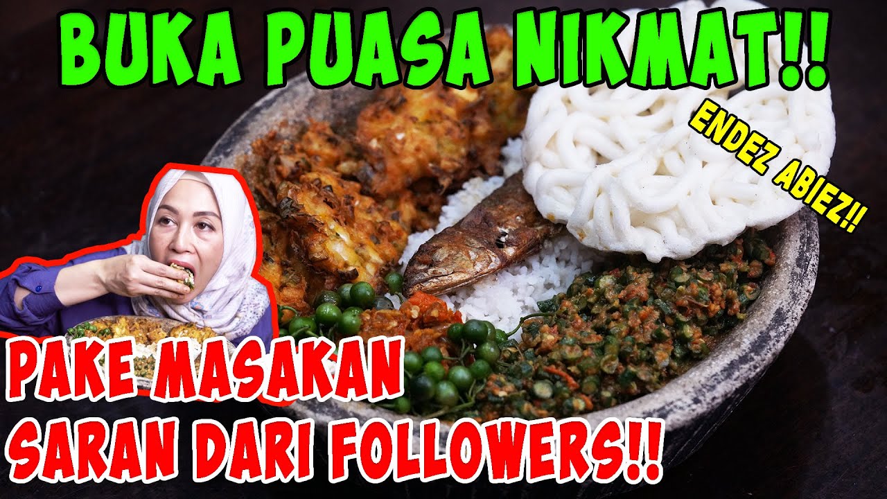 BUKA PUASA NIKMAT BANGET!! TAMBAH LEUNCA MAKIN POLL!!