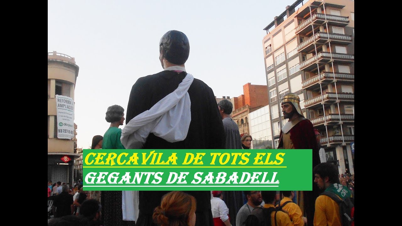 Cercavila de tots els gegants de Sabadell (#FMsbd17) 04/09/17