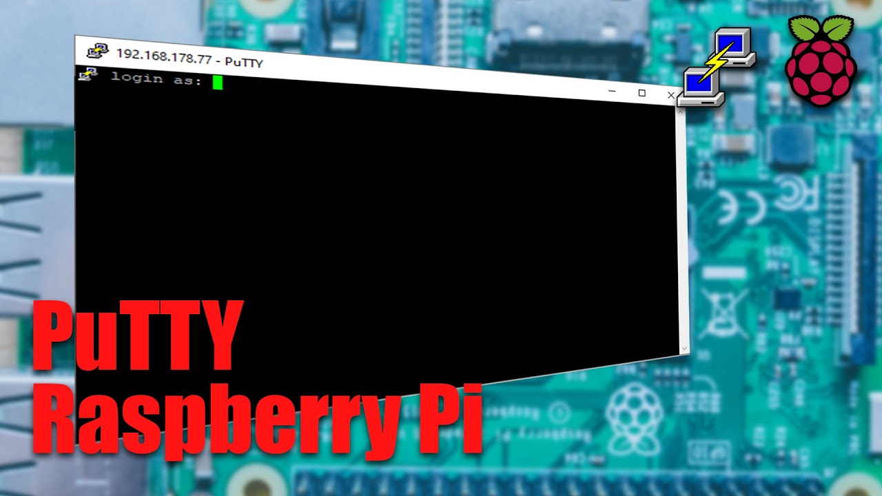 SSH-Verbindung zum Raspberry Pi (PuTTY)