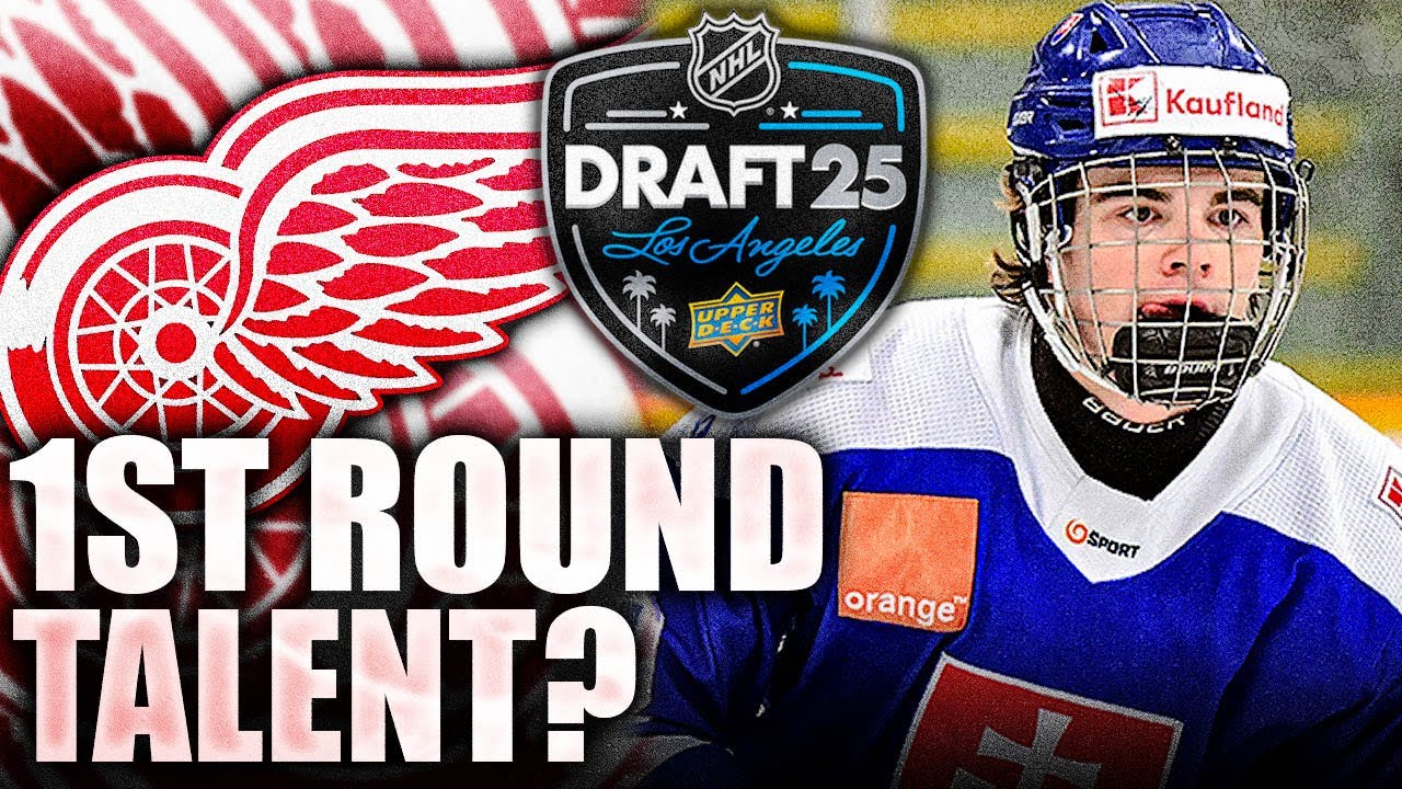 HUGE STEVE YZERMAN WIN: RED WINGS DRAFT 1ST ROUND PROSPECT IN THE 4TH ROUND (MICHAL SVRCEK)