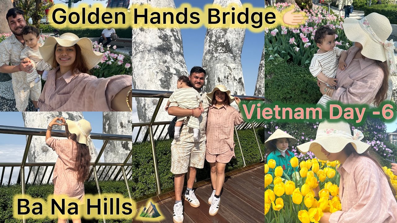 Beauty of Ba Na Hills😍🫶🏻| Golden Hand bridge 🌉| #Vlog170 #familyvlogs #dailyvlogs 