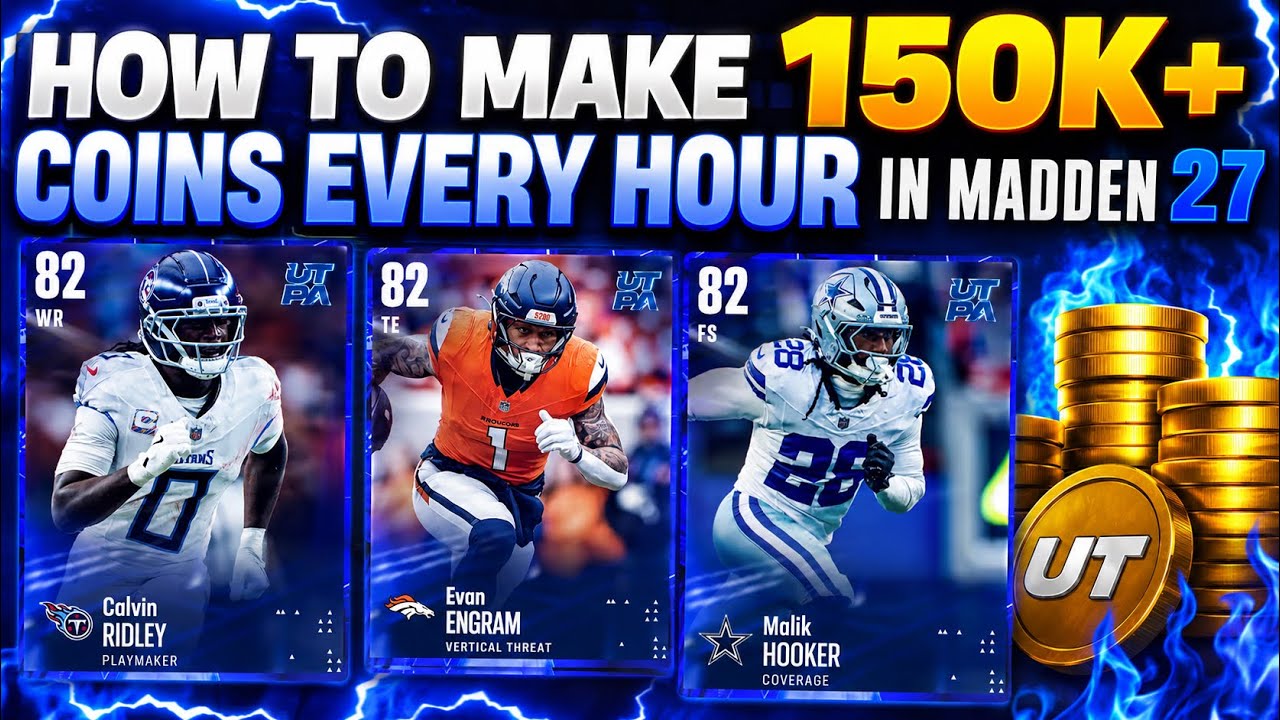 HOW TO MAKE 150K+ COINS EVERY HOUR! #1 COIN METHOD IN MADDEN 27 ULTIMATE TEAM!