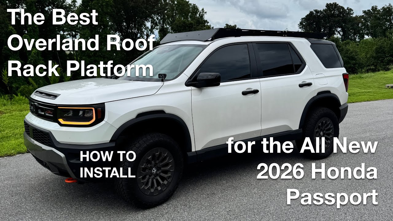 The Best Overland Roof Rack Platform System for the Honda Passport by No-Lo Designs