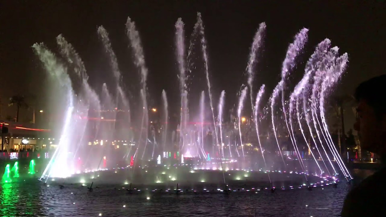 Kuwait 🇰🇼 Dancing 💃 Fountain with Arabic Music