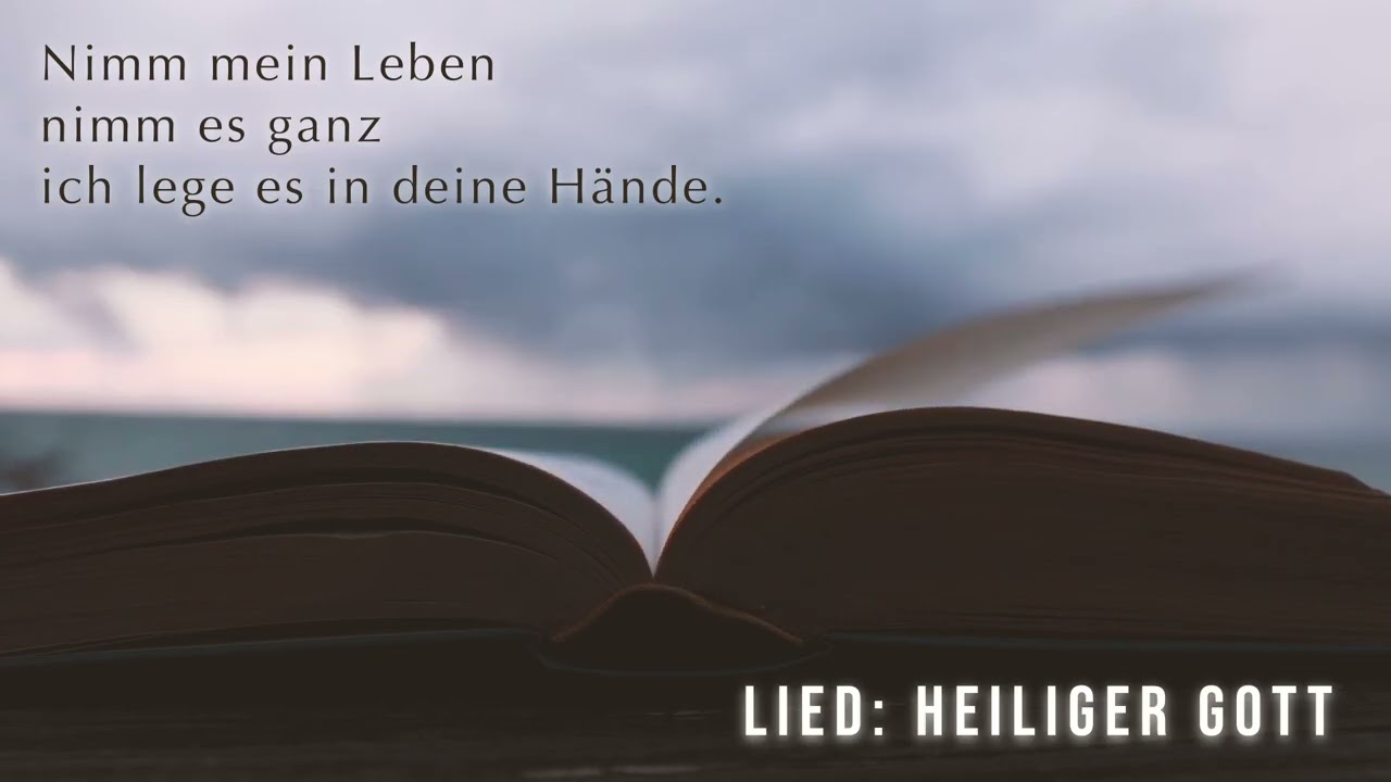 Neues Lied von Rainer Harter: 'Heiliger Gott' live aus dem Gebetsraum.