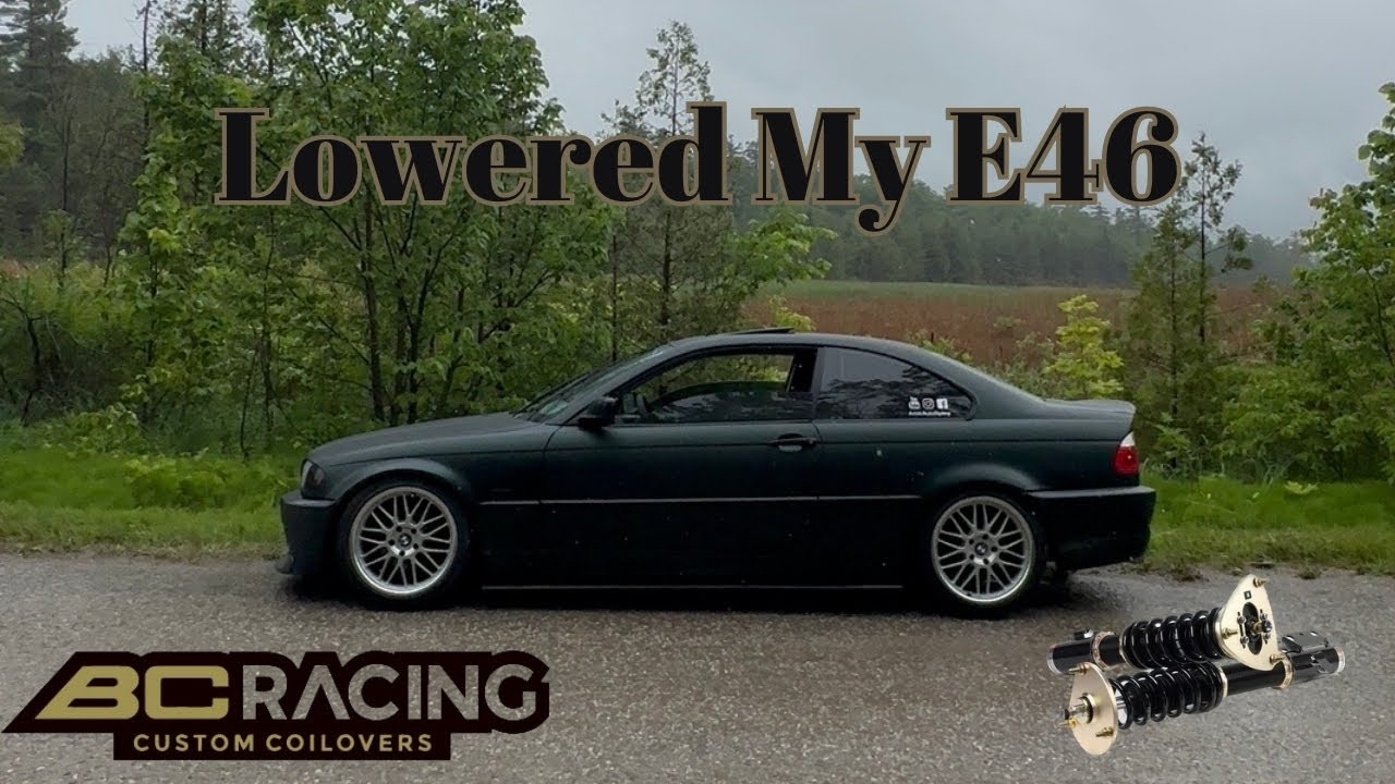 Installing BC Coilovers bmw E46 Coupe