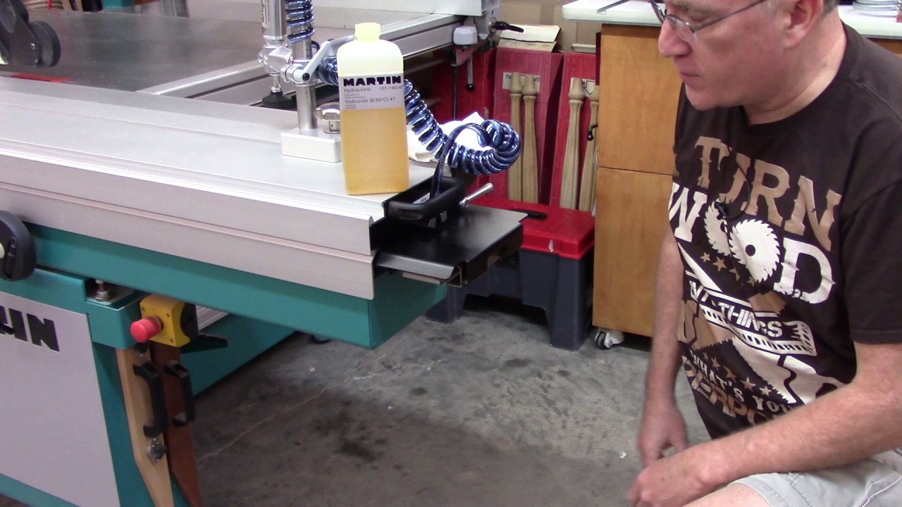 Sliding Tablesaw - Preventive Maintenance & Input Request