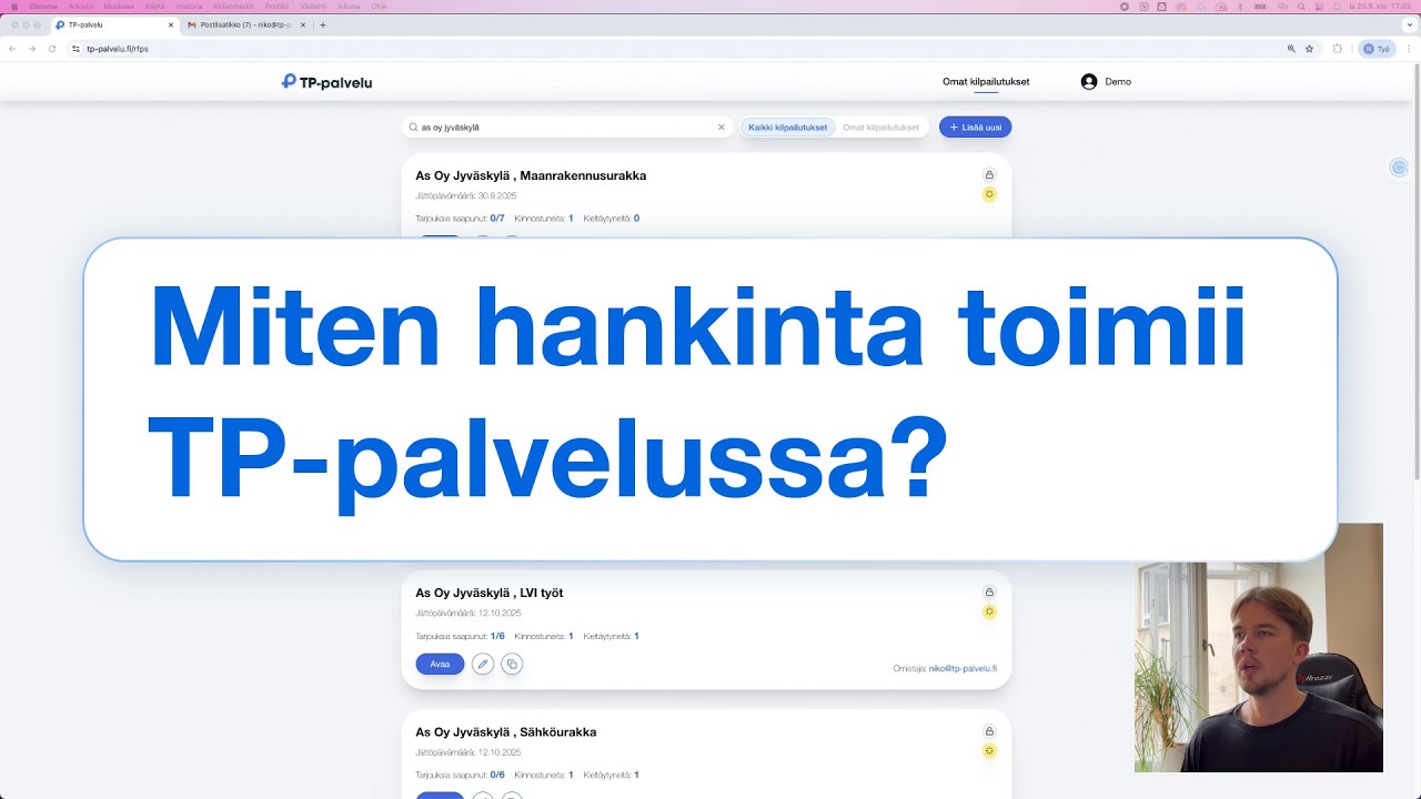 Miten TP-palvelu toimii?