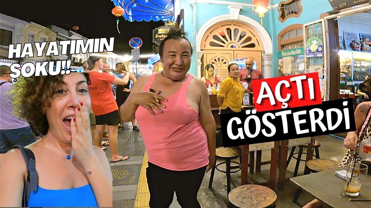 PHUKET Gece Pazarı'nda YOK YOK!! Burası Resmen CÜMBÜŞ - TAYLAND 🇹🇭 - 96