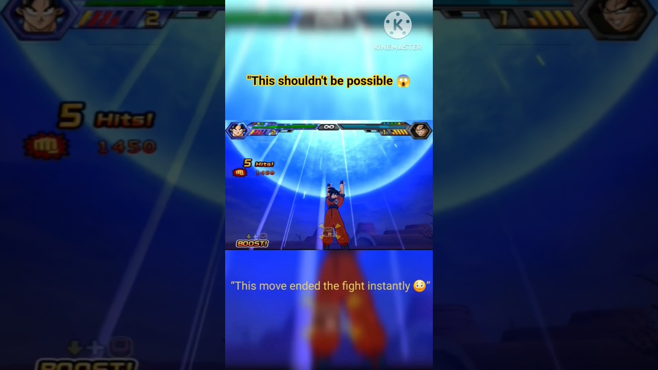 Goku Used Spirit Bomb x20 Goku Black Didn’t Survive 😈🔥DBZ BT4.