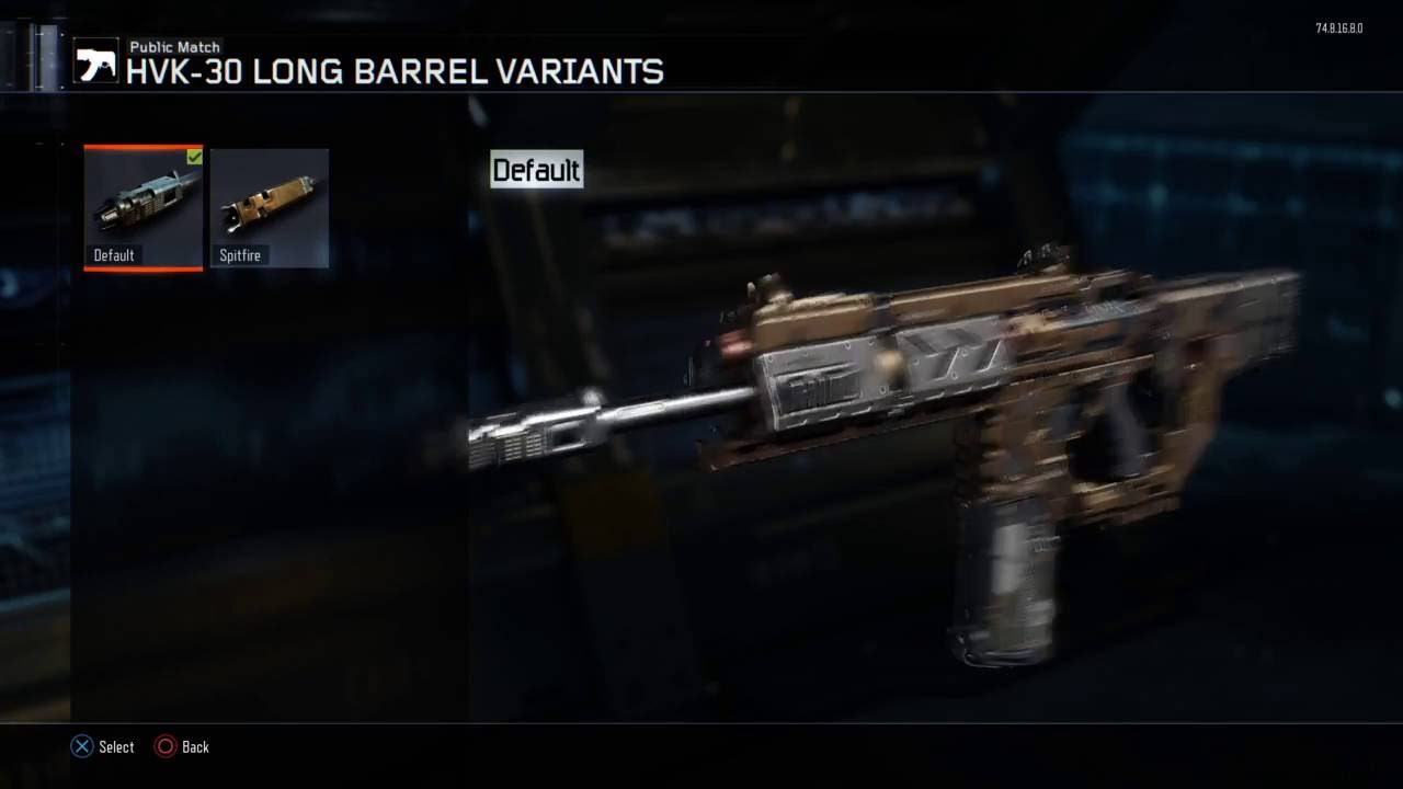 Black Ops 3 All legendary attachments for HVK-30 