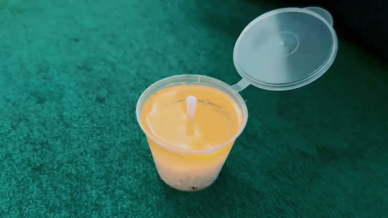 PEMBUATAN LILIN JELITA AROMA TERAPI DARI MINYAK JELANTAH 🕯