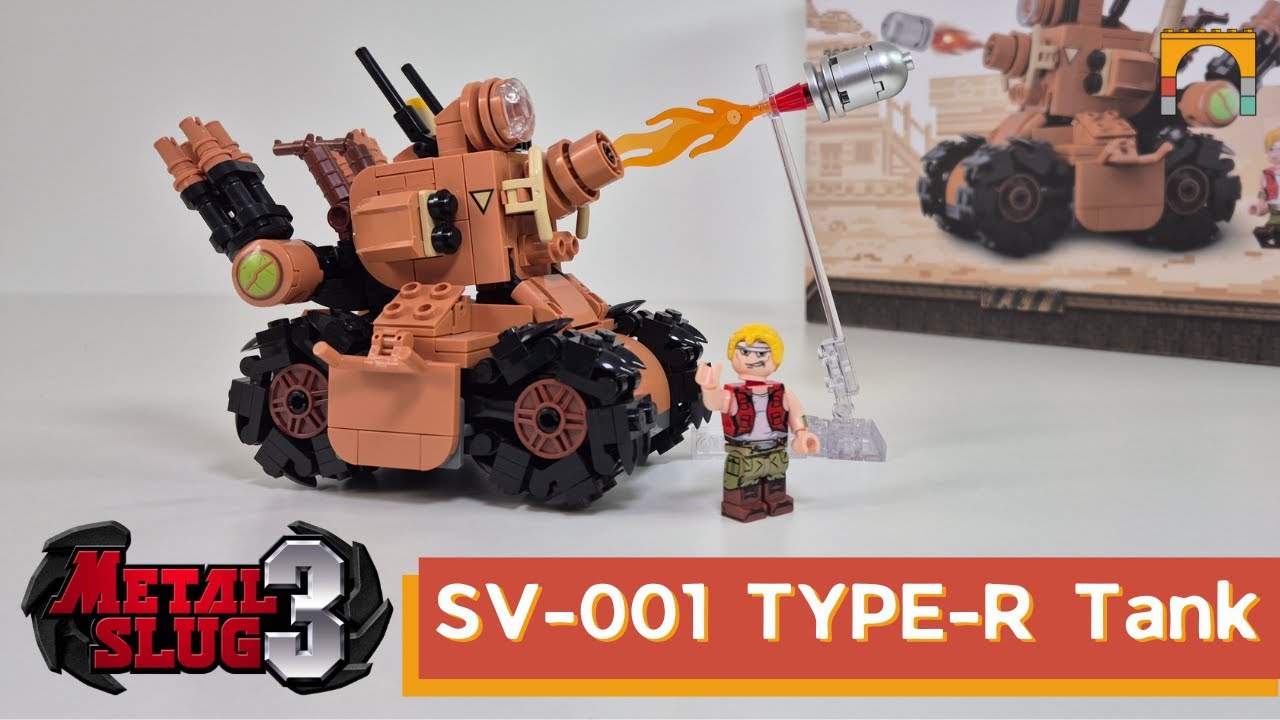 Pantasy Metal Slug 3 SV-001 TYPE-R Tank (86233) Speed Build