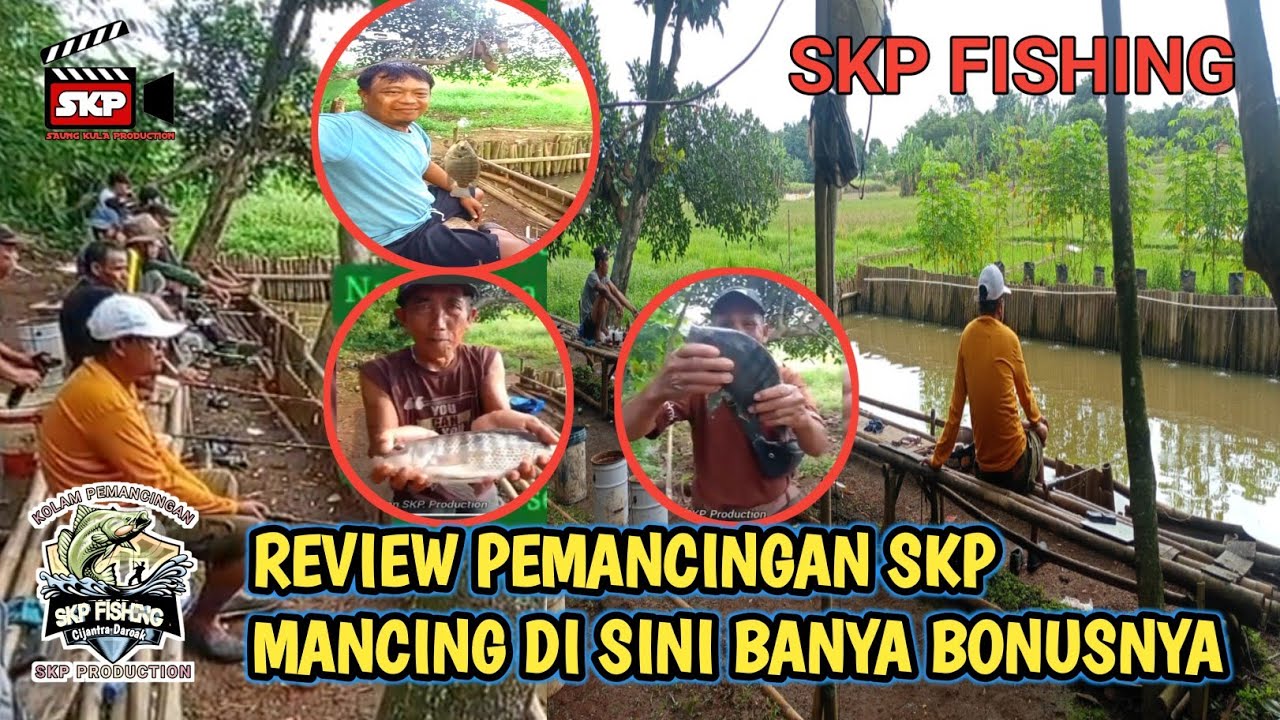 REVIEW PEMANCINGAN KILOAN - BAWAL DAN MUJAER MANCING DI SINI BANYAK BONUSNYA