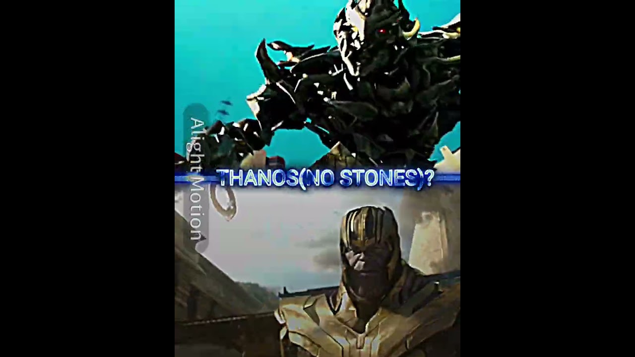 Megatron vs other fictional characters
