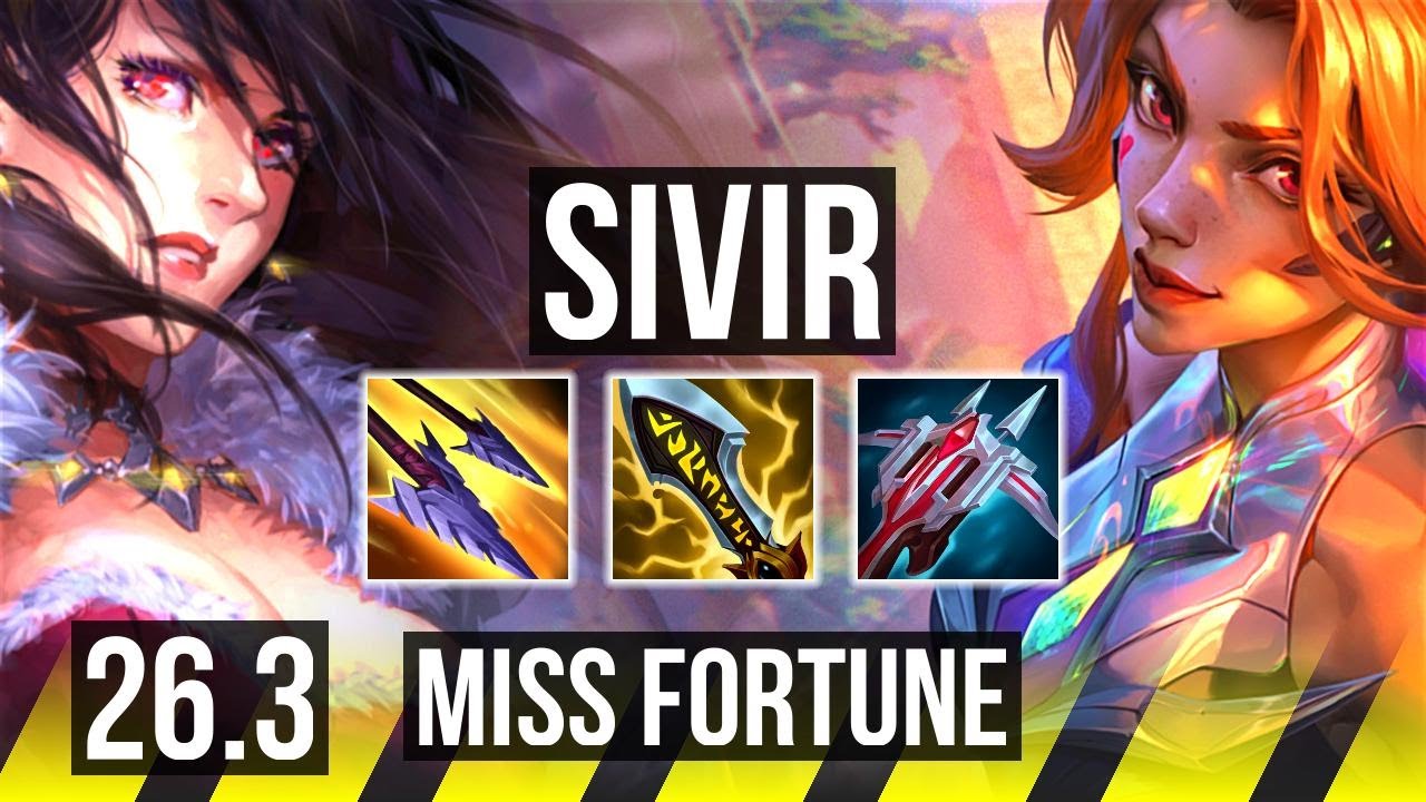 SIVIR & Lulu vs MISS FORTUNE & Rell (ADC) | 48K damage | EUW Master | 26.3