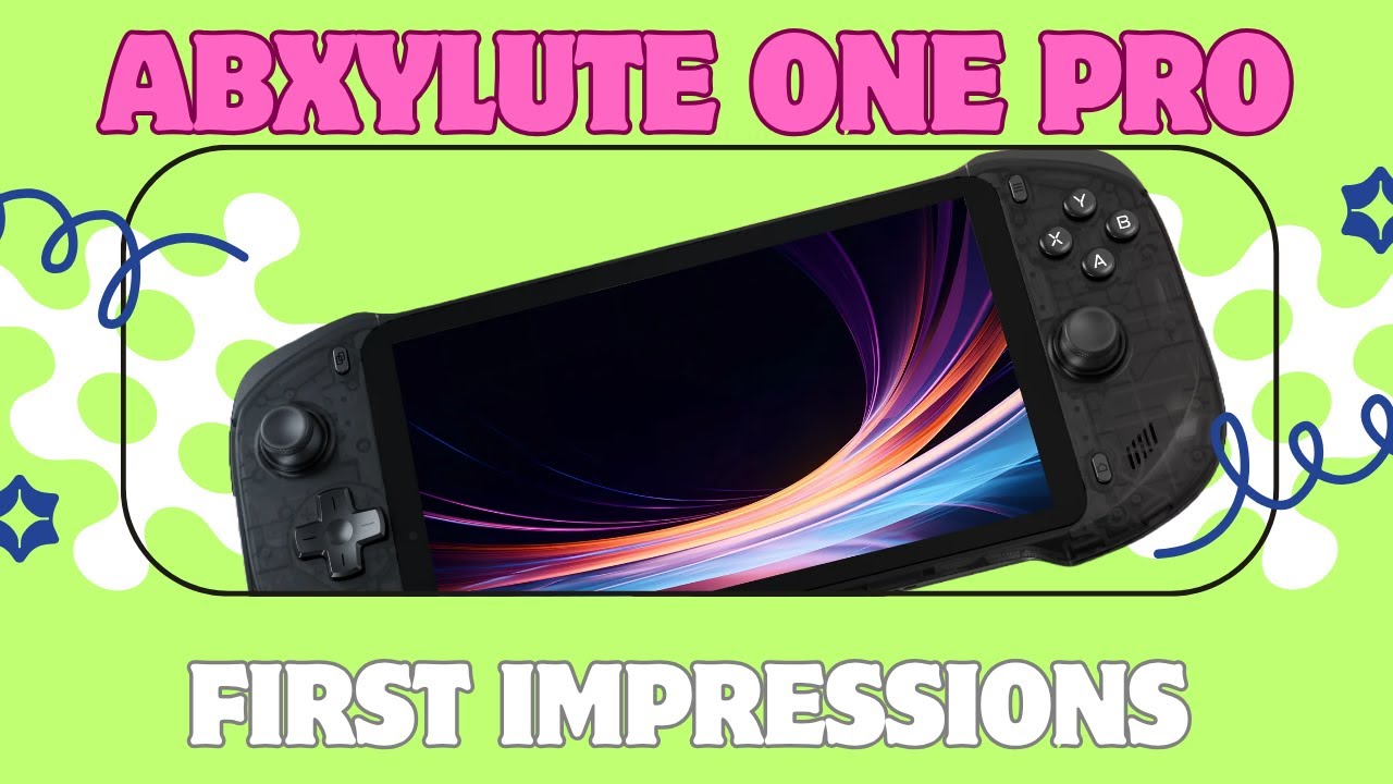 Its finally arrived |  My initial Impressions of the all new Abxylute One Pro