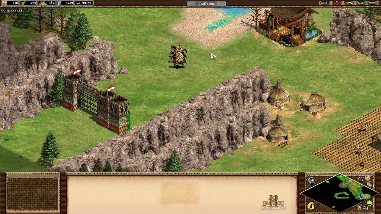Age Of Empires 2 HD Genghis Khan Campaign 5. The Promise