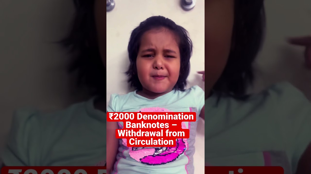 ₹2000 Denomination Banknotes &ndash; Withdrawal from Circulation #trending #viral #2000 #currency #trend