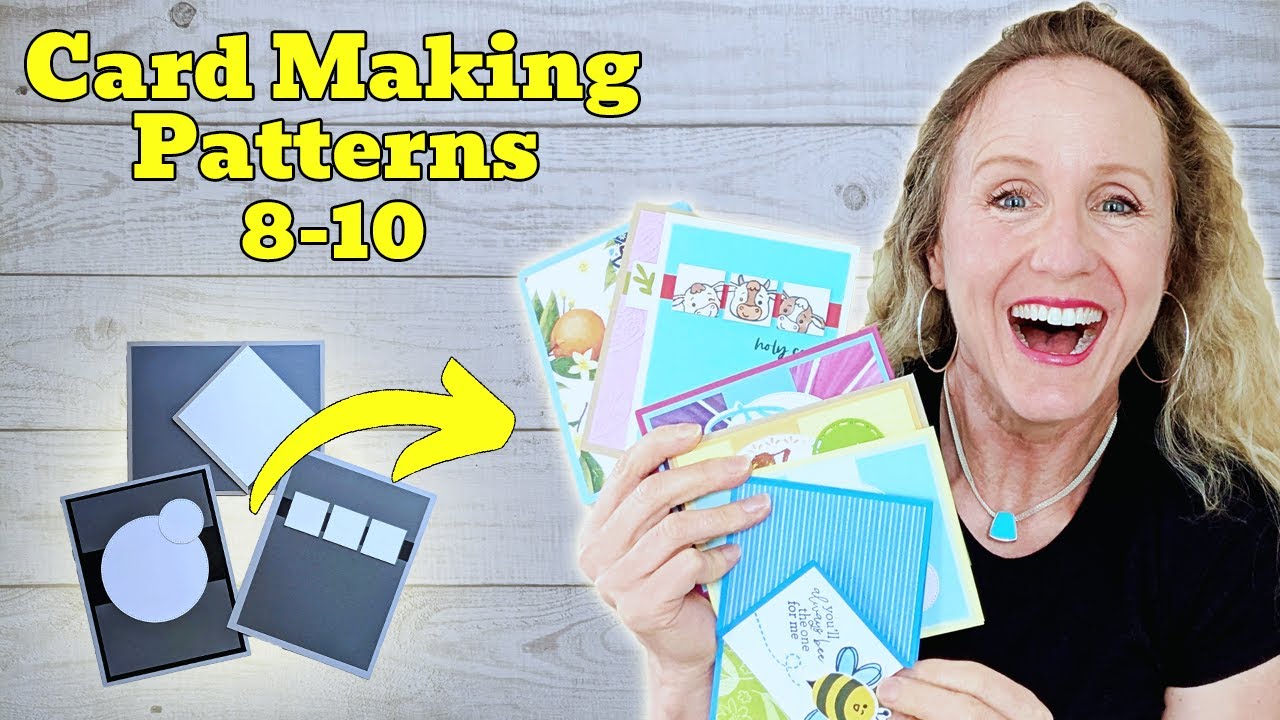 How to Use Card Patterns for Easy Card Making!