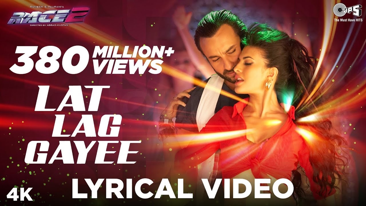 Lat Lag Gayee Lyrical - Race 2 | Saif Ali Khan, Jacqueline | Benny Dayal, Shalmali | Love Hindi Song
