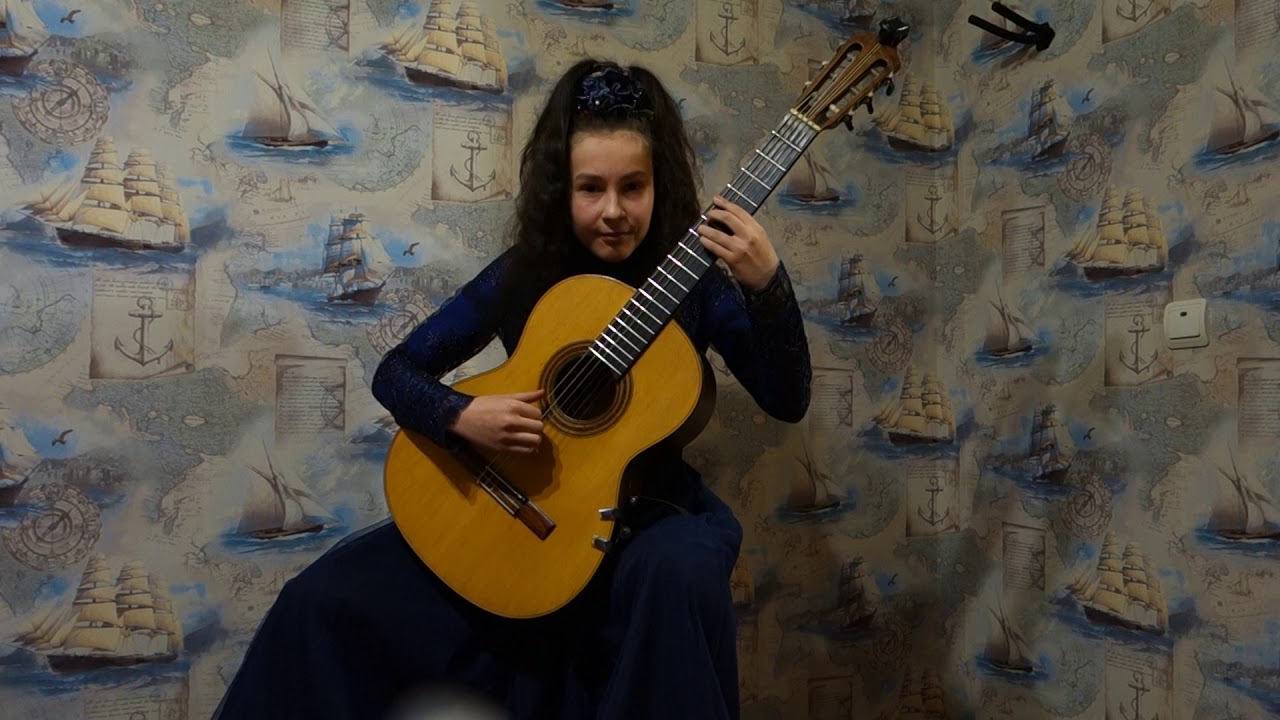 Гитаристка София Жерновых. Конкурс Гитарная концентрация - 6