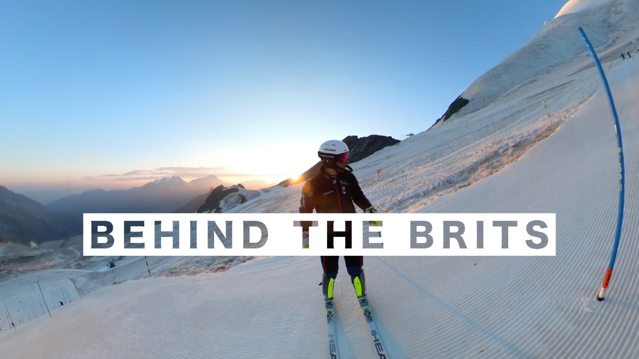 Behind The Brits // Just another day in Saas Fee