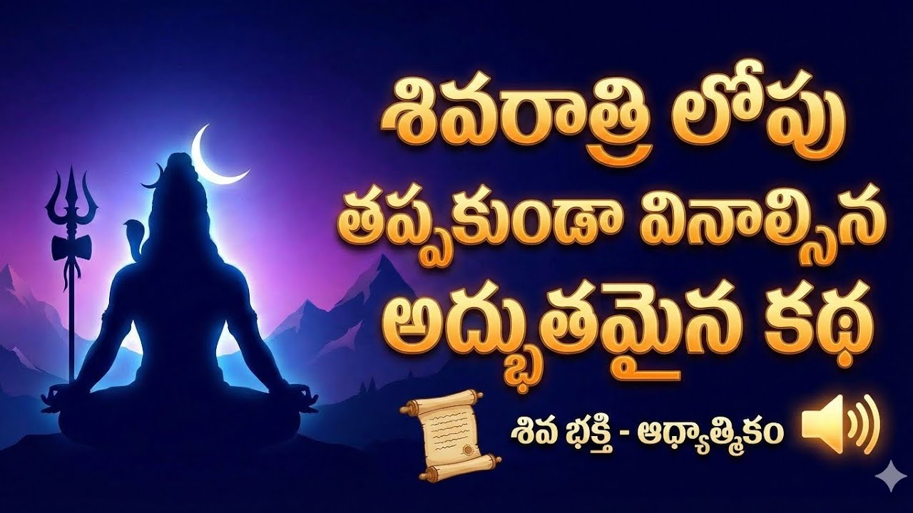 A wonderful story that must be heard before Shivaratri/Shivratri 2026