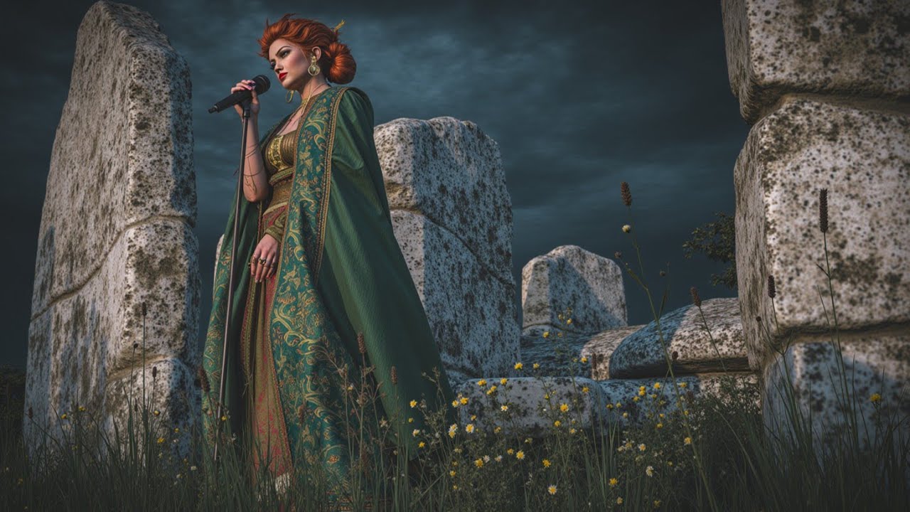 A Mystical Night of Celtic Music - Enchanting Singer, Moonlight, & Relaxing Sounds