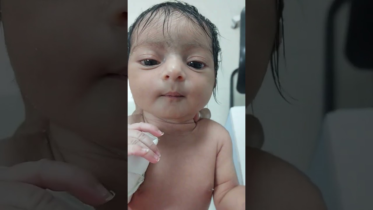 NEWBORN BABY GIRL#CUTE#BABY#YOUTUBE #SHORT