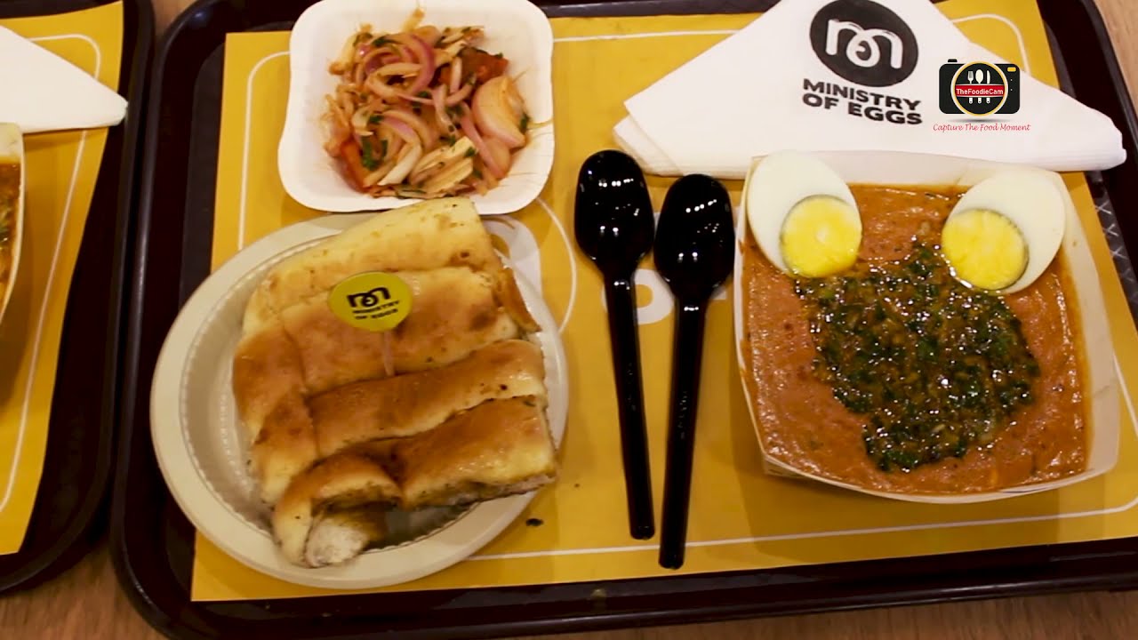 Glimpse of Ministry of Eggs | Surat city food | The Foodie Cam