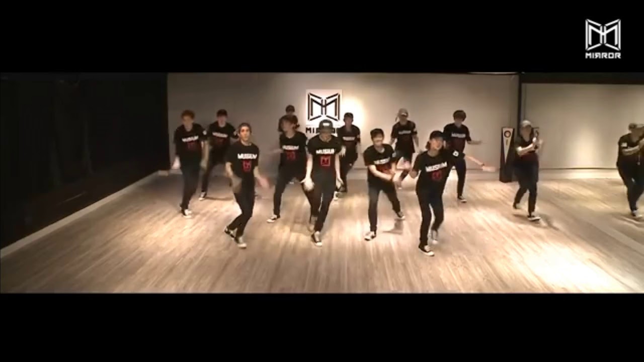 MIRROR 出道一周年歌曲 REFLECTION dance rehearsal ver.