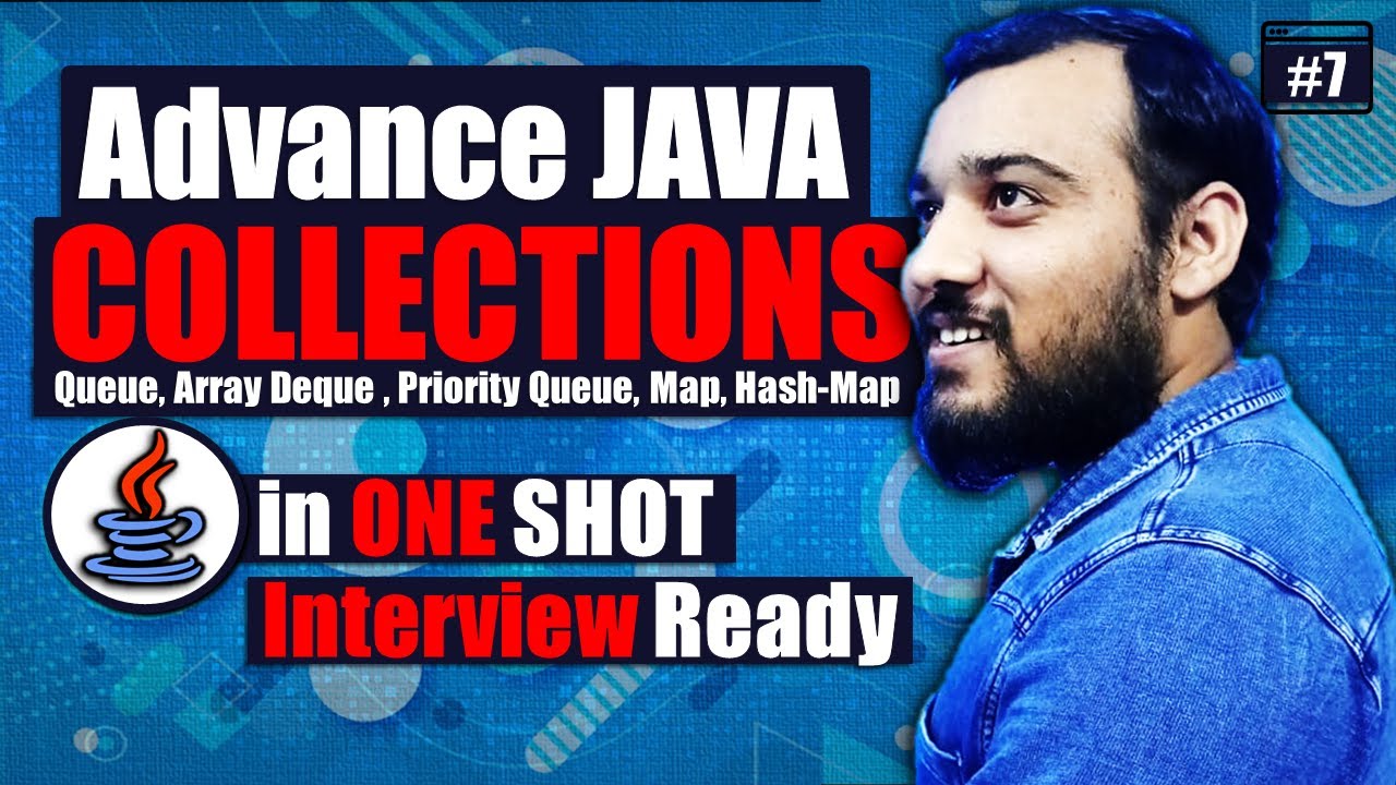 Advance Java Collections | Collection Framework in Java Tutorial - by Coding Wallah Sir 🔥